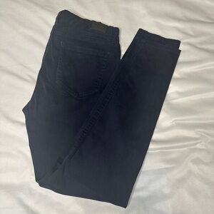 Jones New York Black Straight Leg Jeans